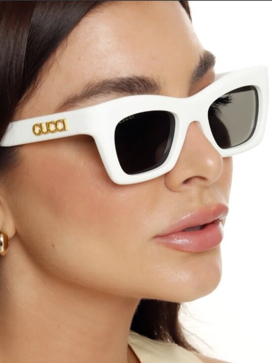 NEW GUCCI GG1773S 002 SUNGLASSES WHITE WOMEN EYEWEAR main image 9